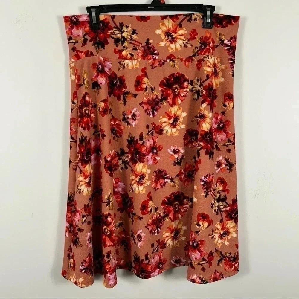 VKY & Co floral skirt 2X - Picture 2 of 7